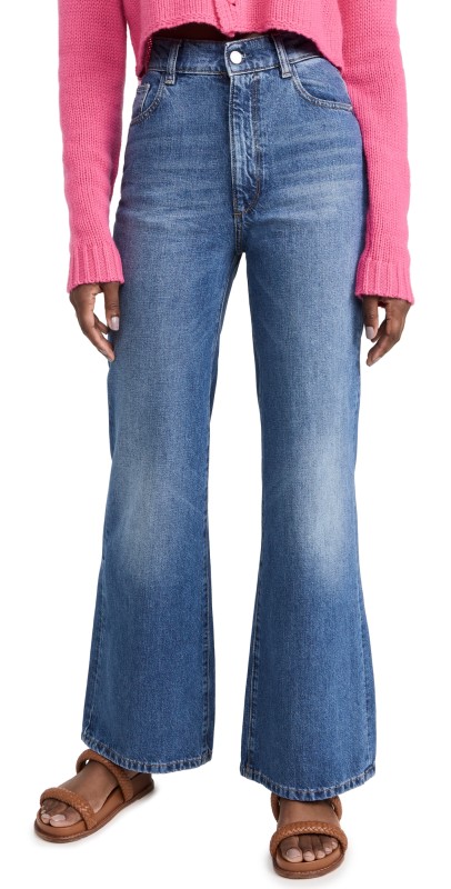 DL1961 Hepburn Wide Leg Jeans Naples