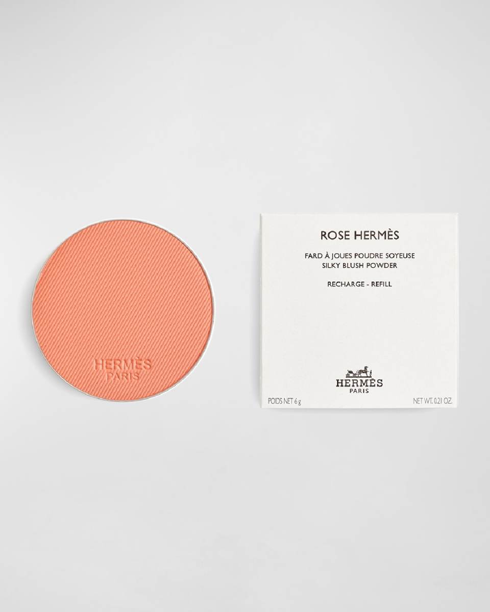 Rose Hermes Silky Blush Powder Refill