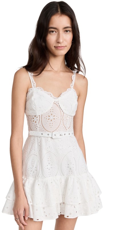 Charo Ruiz Marianne Short Dress White