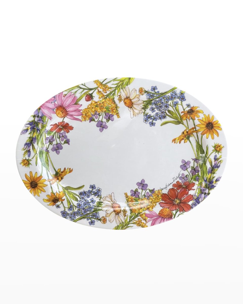 Wildflower Oval Platter