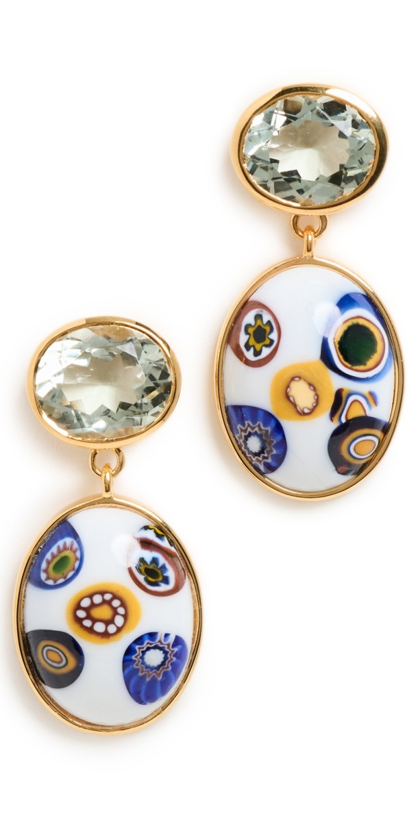 Lizzie Fortunato Murano Muse Earrings In Dawn Multi