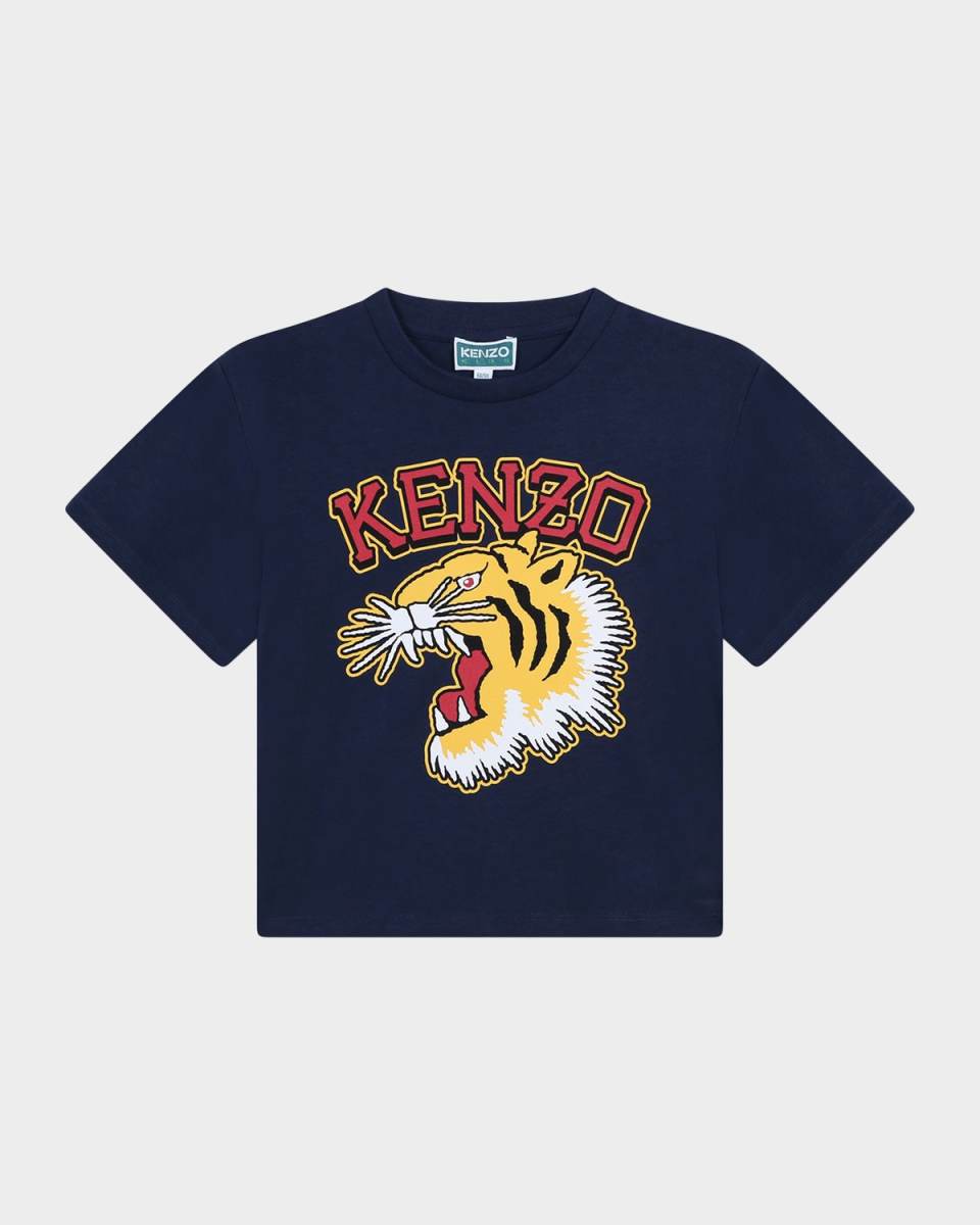 Boy's Classic Animal & Logo-Print T-Shirt, Size 8-14