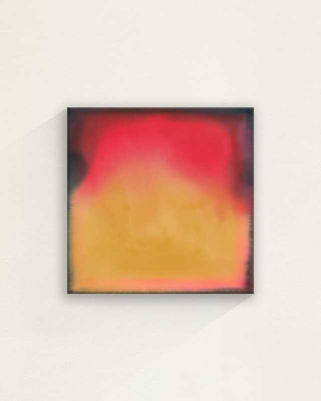 "Lava Lamp I" Giclee on Plexiglass by David Erickson, 47" Square