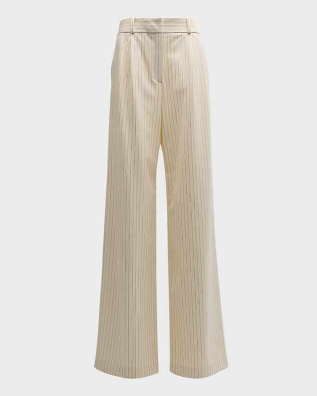 Heyser Stripe Straight-Leg Pants