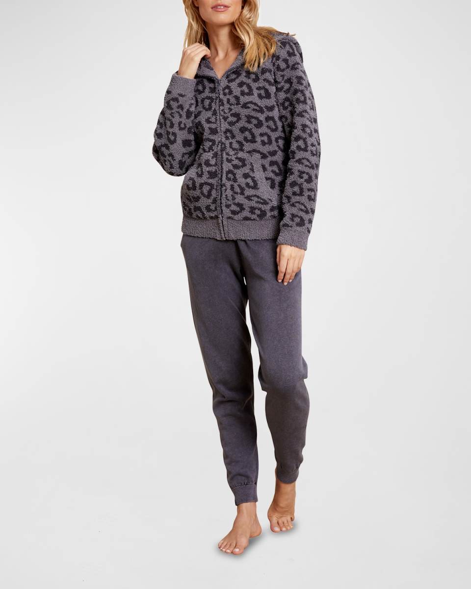 CozyChic Animal-Print Hoodi