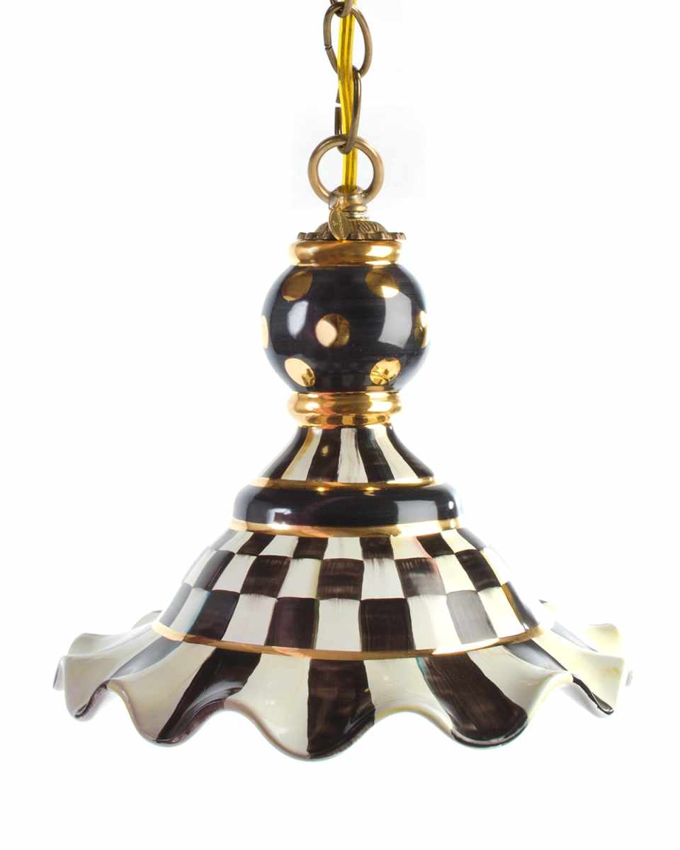 Courtly Check Medium Pendant