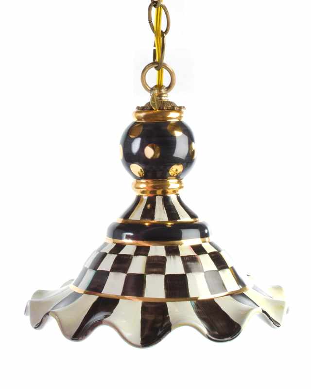 Courtly Check Medium Pendant