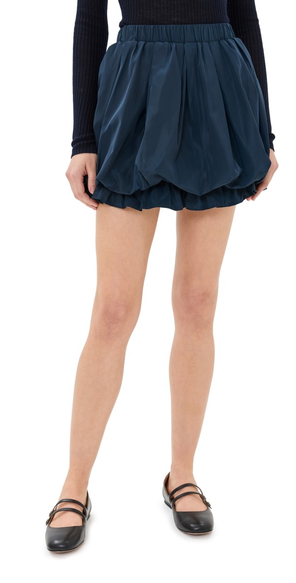 Sea Averie Windbreaker Mini Skirt Navy