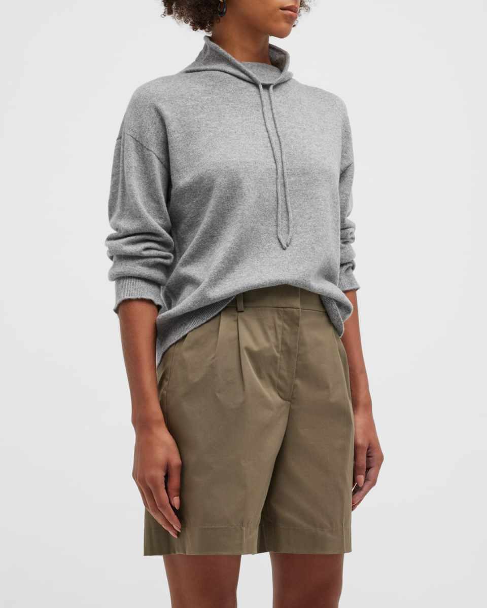 Seamless Cashmere High-Neck Top