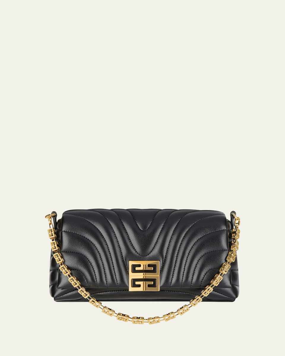 4G Soft Small Crossbody in Quilted Leather