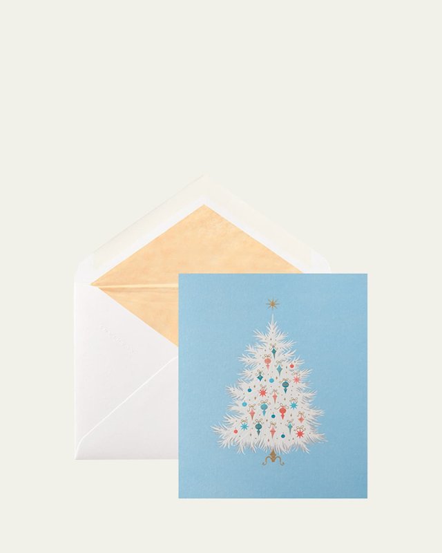 Christmas Tree Cards, Box of 6