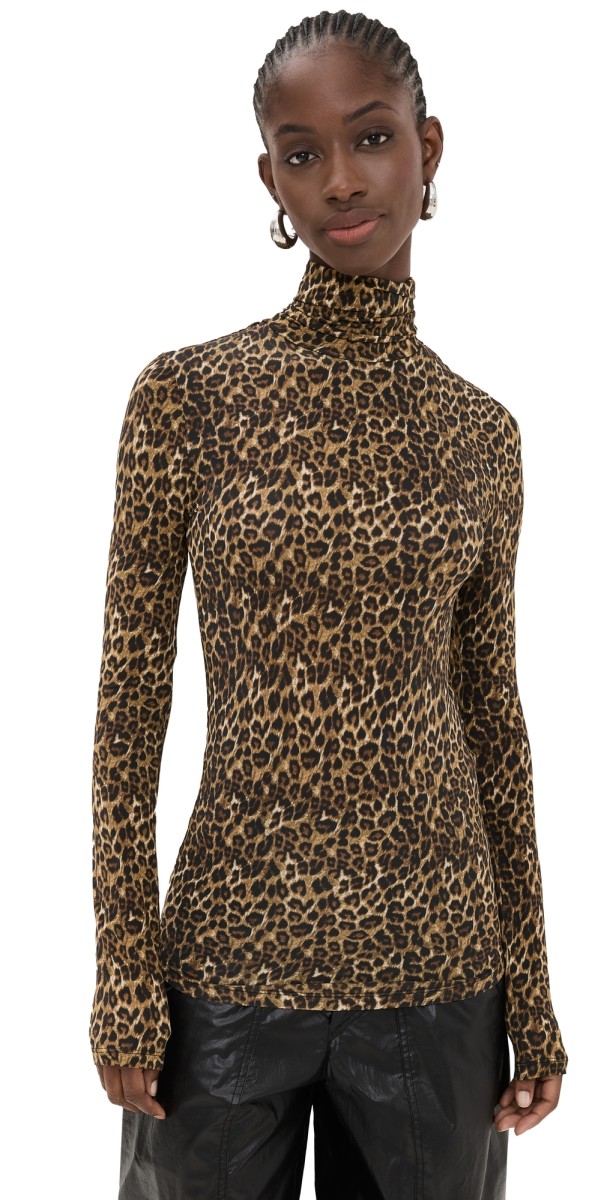 Isabel Marant Joyela Top Leopard