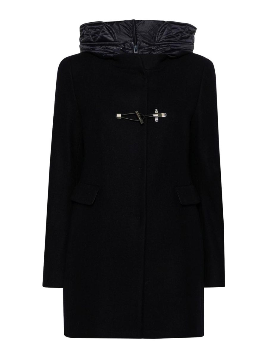 Fay Manteau Court - Bleu