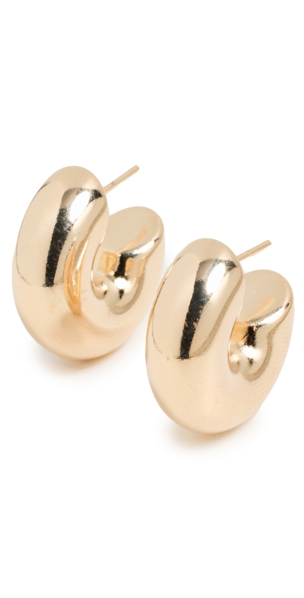Alexa Leigh Chubby Hoops Gold