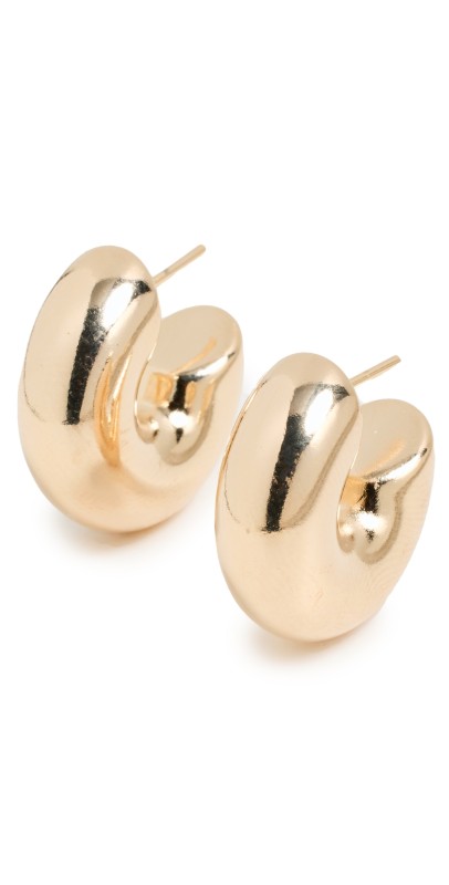 Alexa Leigh Chubby Hoops Gold