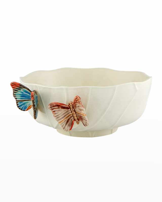 "Cloudy Butterflies" Salad Bowl by Claudia Schiffer, 135 oz.