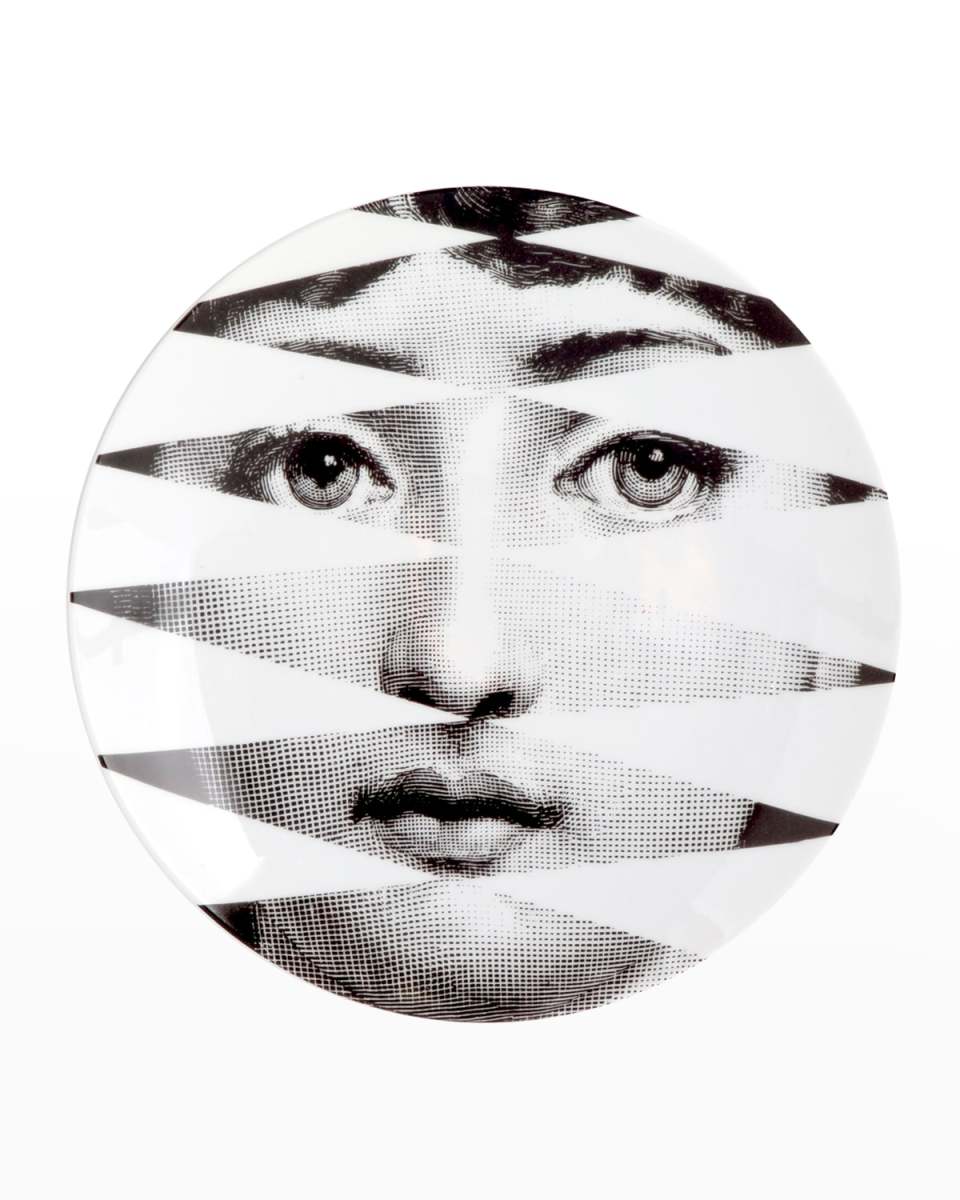 Tema E Variazioni n. 41 Diamond Portrait Wall Plate