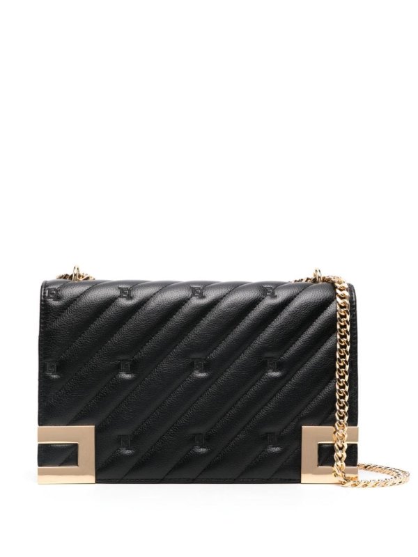 large quilted shoulder bag
