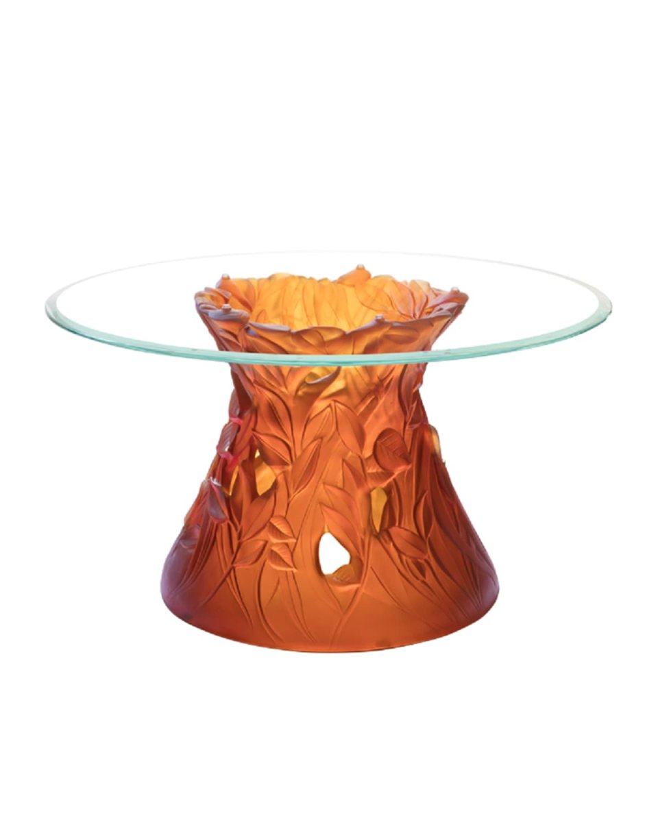 Vegetal Side Table in Amber