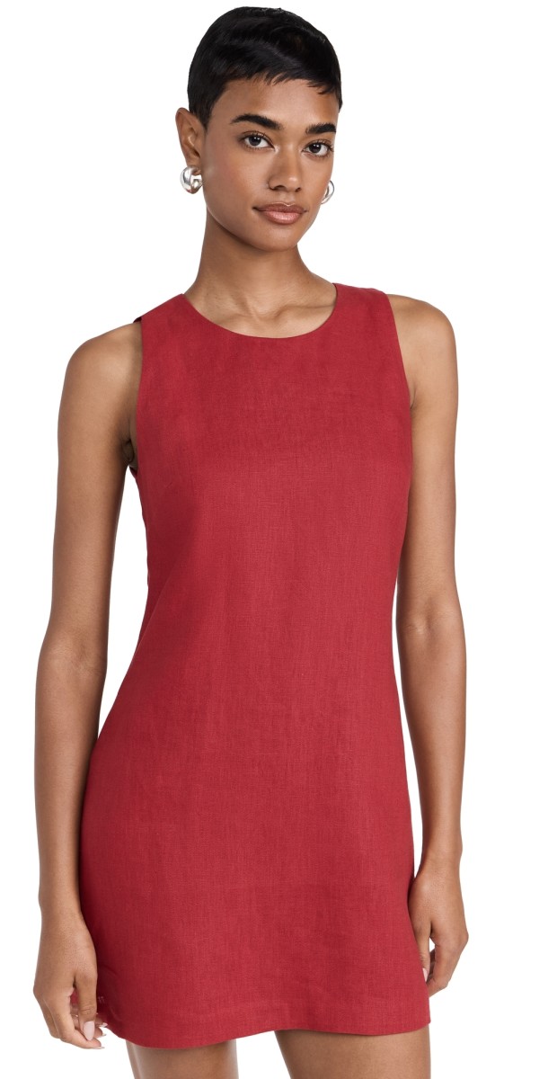 POSSE Ellen Mini Dress Cherry