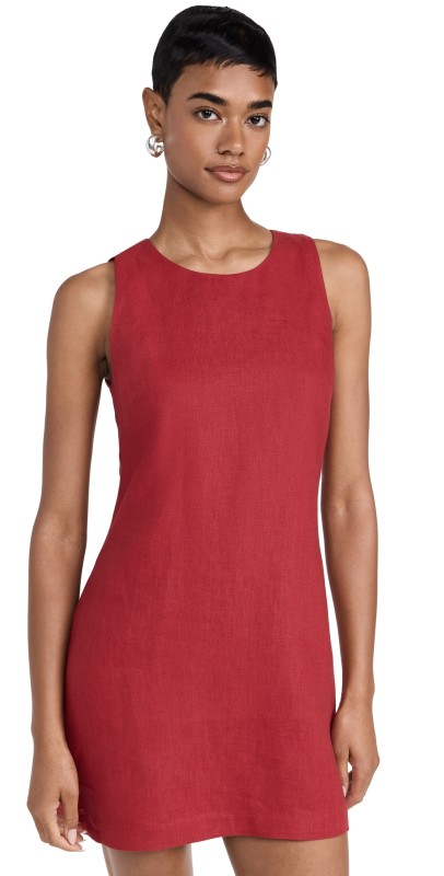 POSSE Ellen Mini Dress Cherry