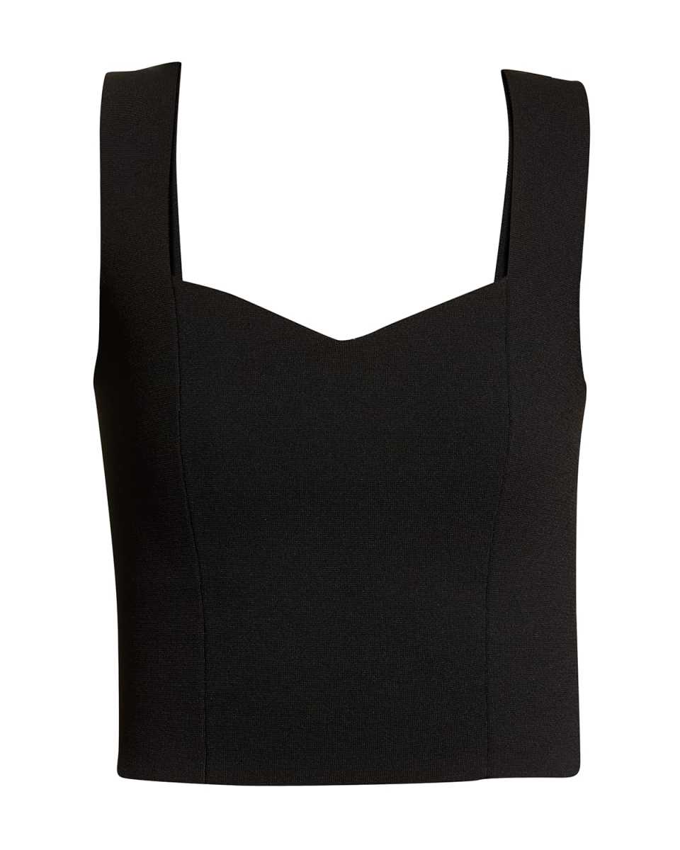 Jordana Seamed Cropped Tank Top