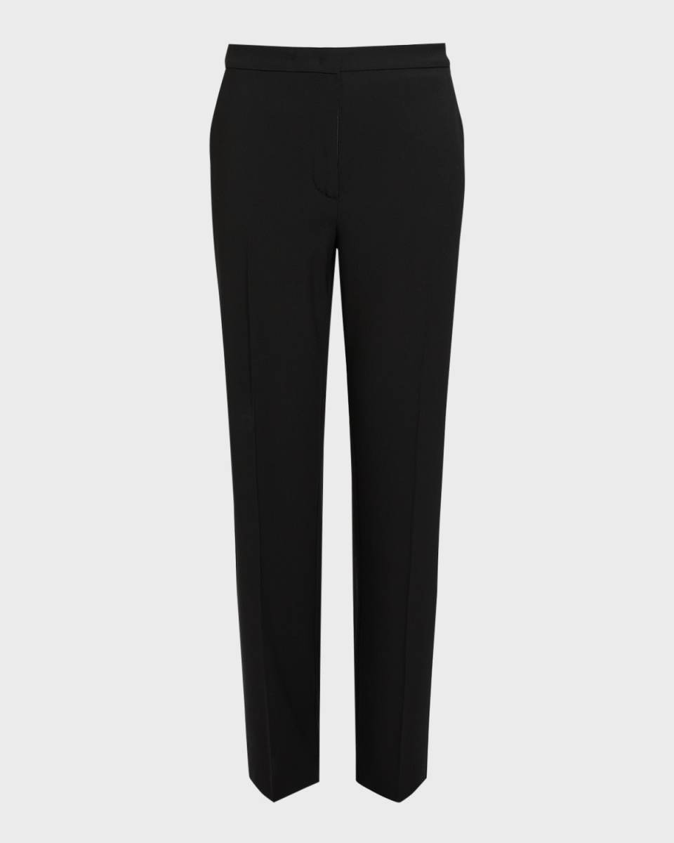 Plus Size Ghirba High-Rise Virgin Wool Pants