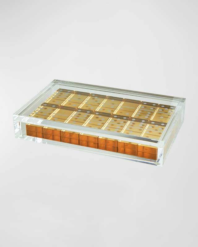 Lucite Domino Set