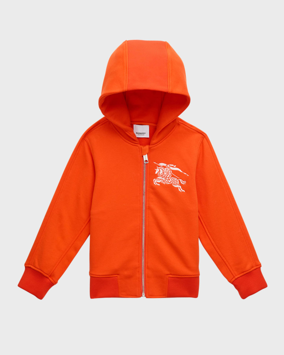 Boy's Devan Equestrian Knight Design Hoodie, Size 3-14