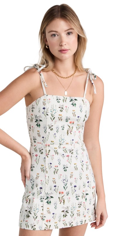 alice + olivia Jensen Mini Dress Georgia Floral