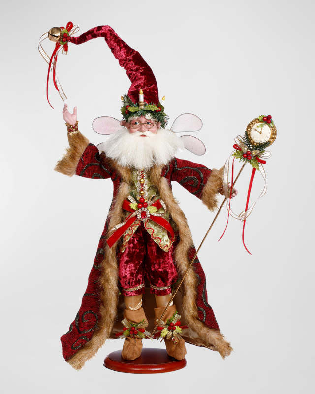 Father Christmas Fairy on Base Christmas Decor, 23"