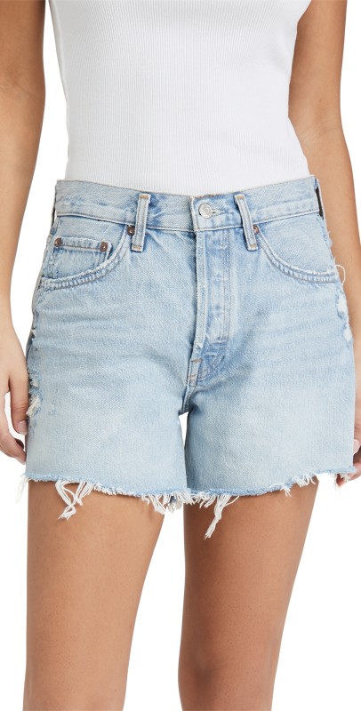 AGOLDE Parker Long Loose Vintage Shorts Parade