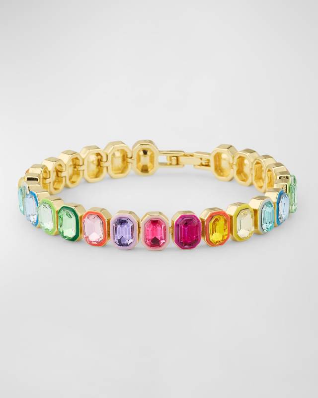 Julie Rainbow Crystal Tennis Bracelet
