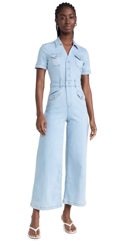 PAIGE Harper Ankle Jumpsuit Kokomo
