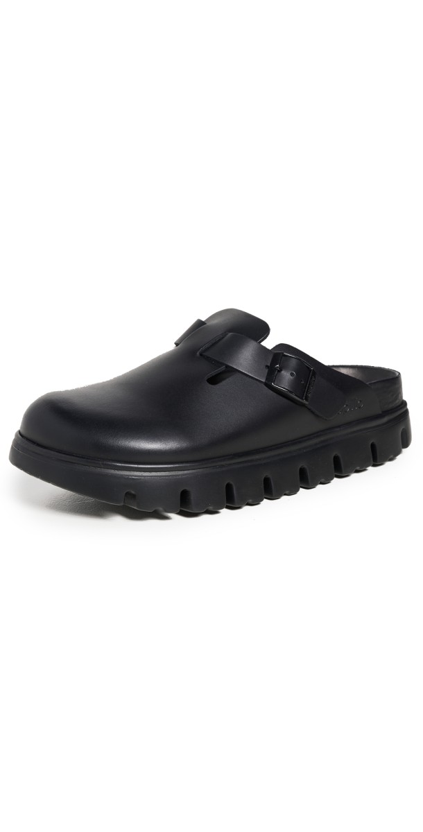 Birkenstock Boston Chunky Exquisite Clogs Black