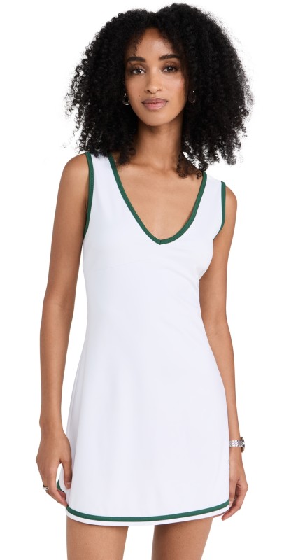 Recreational Habits The Chris Tennis Dress White