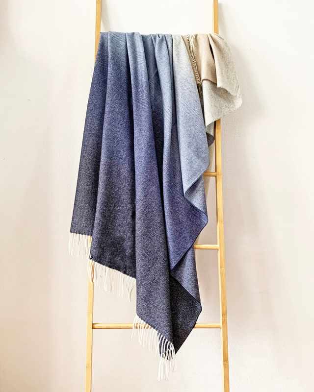 Missouri 101 Wool Throw, 51" x 83"