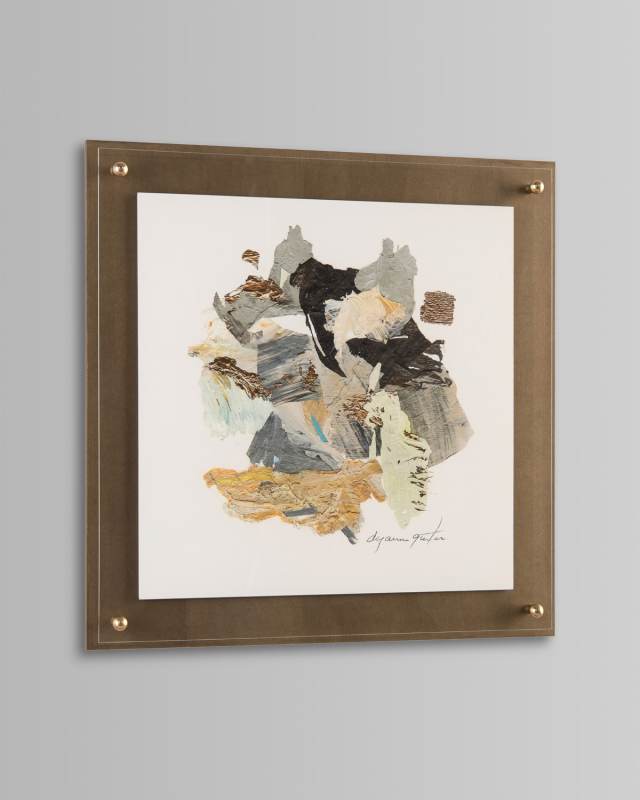 "Rhapsody IV" Framed Wall Art by Dyann Gunter