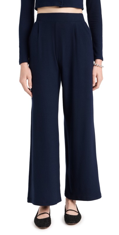 Lesetauren Pleated Pocket Pants Navy