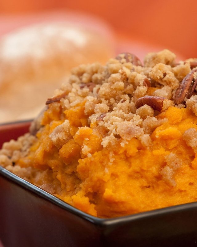Sweet Potato Casserole, Serves 4-6