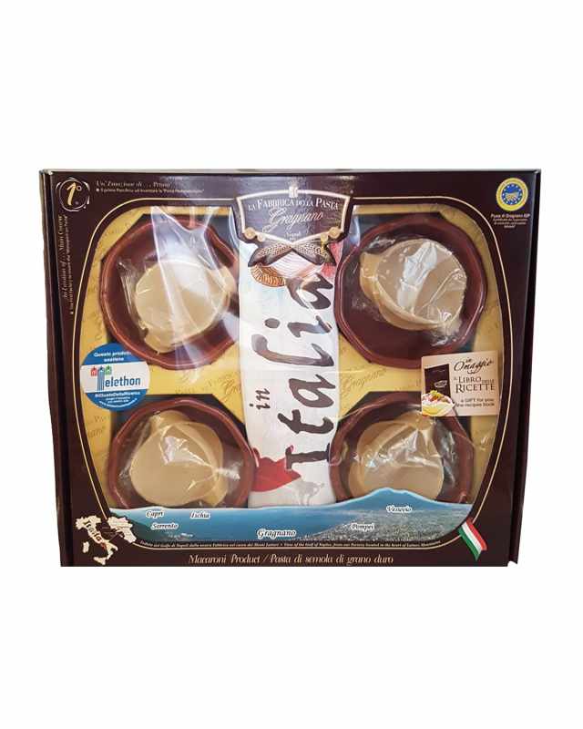 Jumbo Pasta Shells and Terracotta Bowls