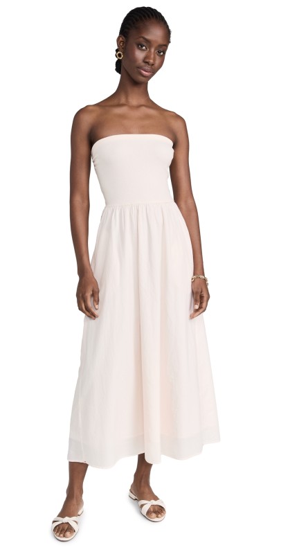 XIRENA Finnian Dress Cream Peach