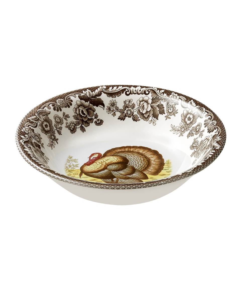 Woodland Turkey Ascot Cereal Bowl