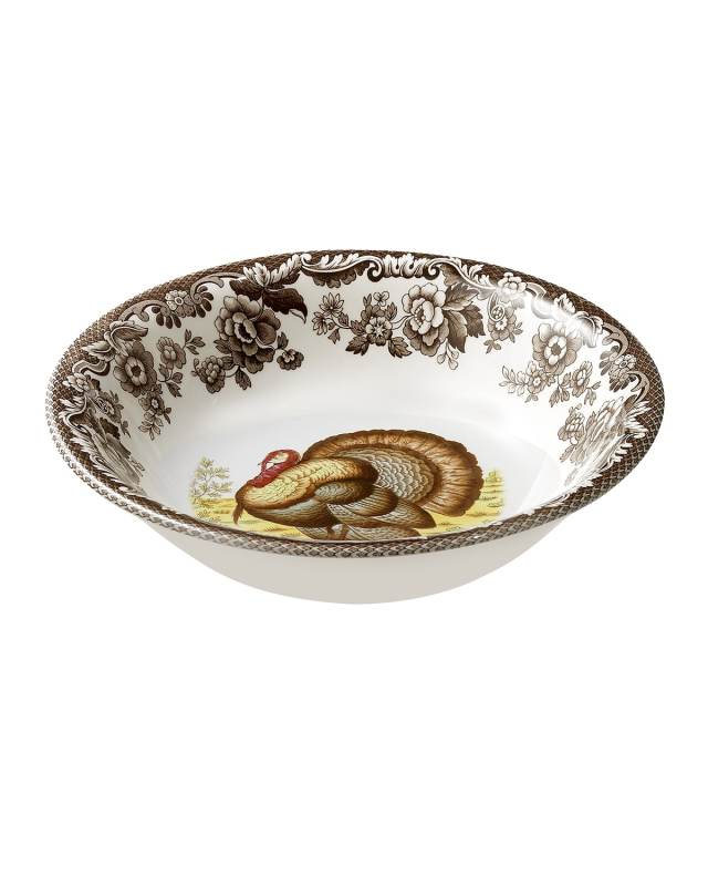 Woodland Turkey Ascot Cereal Bowl