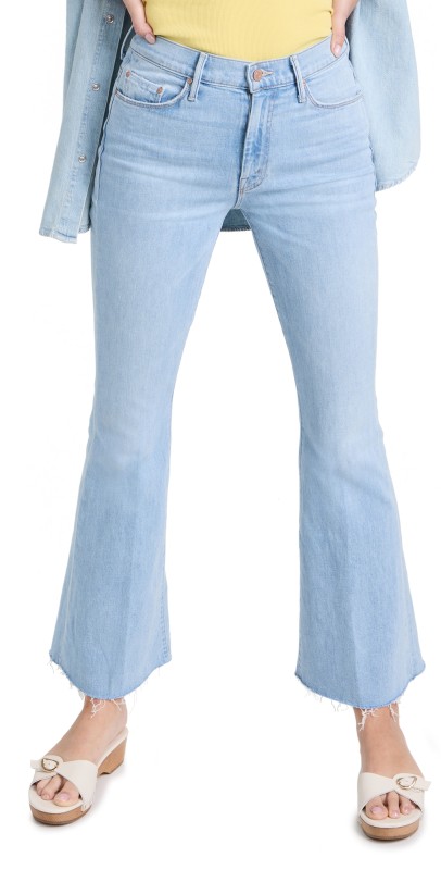 MOTHER The Weekender Fray Jeans Mentally Elsewhere