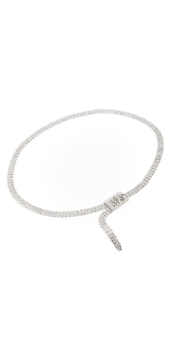 B-Low The Belt Baby Farrah Belt Silver