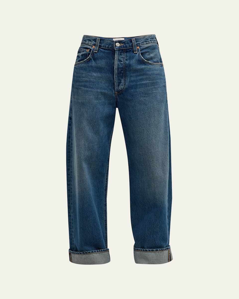 Ayla Baggy Cuffed Cropped Jeans