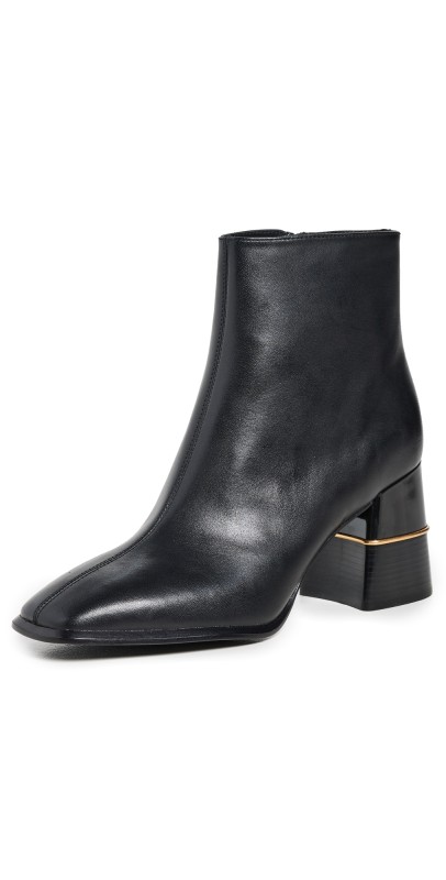 Tory Burch Double T Ankle Boot 75mm Perfect Black