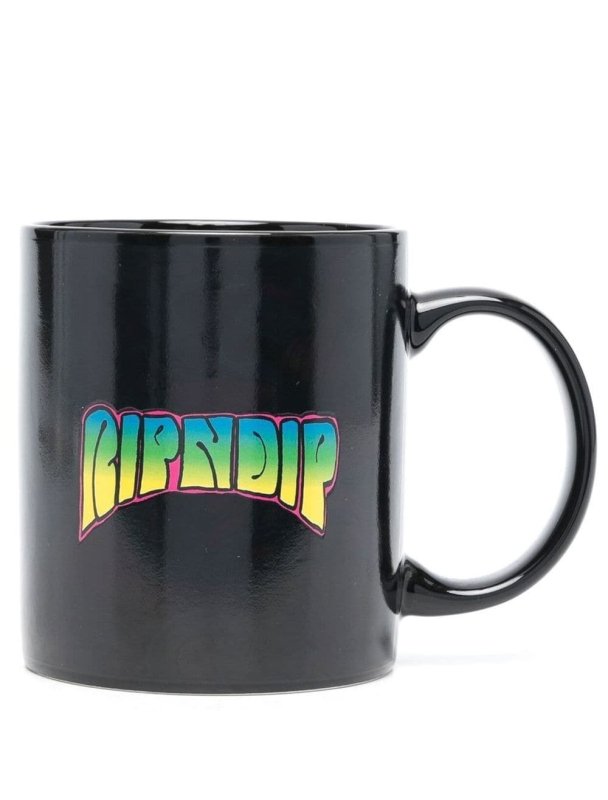 Psychedelic heat-changing mug
