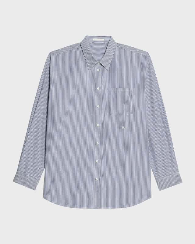Oversized Pinstripe Shirt